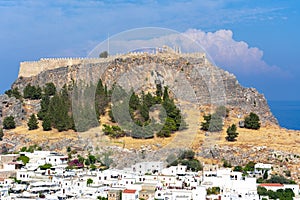 Lindos acropolis, Rhodes island, Greece