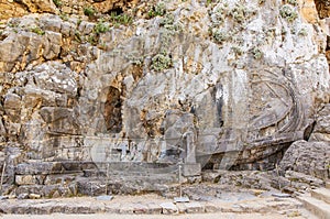 Lindos' Acropolis - A Ship Sculptured in the Rock