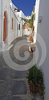 Lindos Streets and Passageways