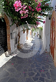 Lindos Streets and Passageways