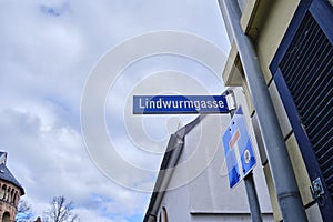 Lindworm Alley, Worms, Germany