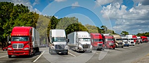 A Line of American Trucks