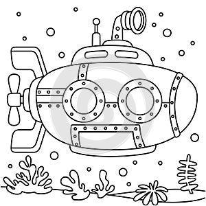 Line Art Drawing For Kids Coloring Page