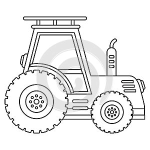 Line Art Drawing For Kids Coloring Page