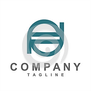 Line art pd, pod, dop initials simple geometric company logo photo