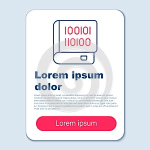 Line Books about programming icon isolated on grey background. Programming language concept. PHP, CSS, XML, HTML