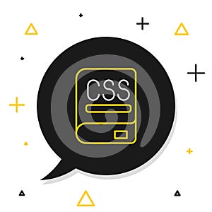 Line Books about programming icon isolated on white background. Programming language concept. PHP, CSS, XML, HTML