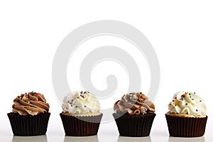 Line of Cupcakes photo