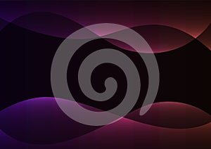 Line curve transparent layer abstract background