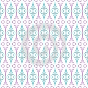 Line Diamond Vector Repeat Pattern