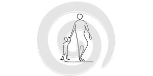 line drawings continue father and son holding hands