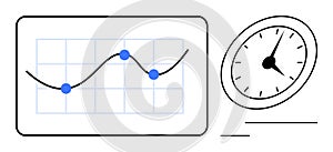 Performance Tracking with Data Graph and Speedometer for Metrics Visualization