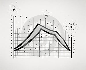 Line Graph With Some Pointers. Generative AI