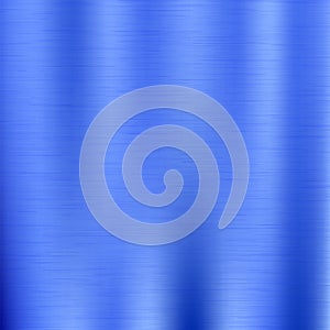 Line Grunge Background. Blue Metal Texture.