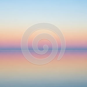 Line is almost imperceptible, creating a seamless blend between sky and