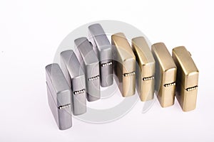 Line of lighters
