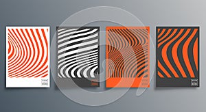 Line minimal design for flyer, poster, brochure cover, background, wallpaper, typography, or other printing products