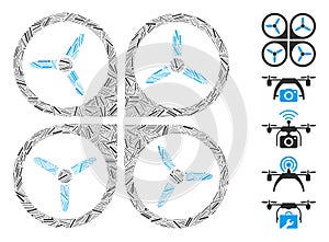 Line Mosaic Quadrotor photo