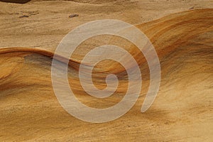 Line patterns in sandstone