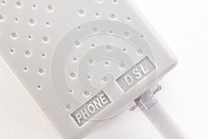 Line Phone modem splitter