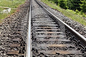 Line of rails