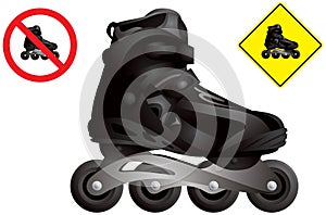 In line roller skate