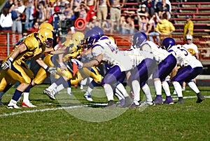 Line of scrimmage photo