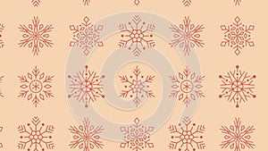 line Snowflake xmas christmas Minimal Motion art seamless pattern 4k motion design animation Abstract 3d render