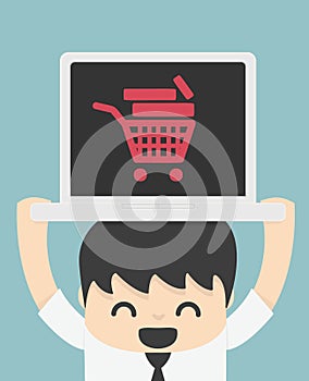 On line store on line shop internet shopping elements