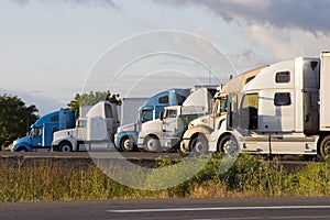 Line of Trucks 2