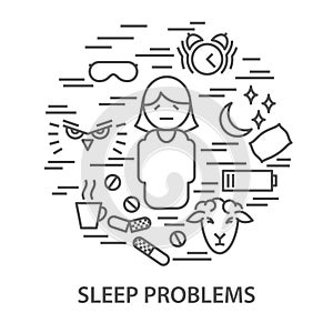 Banners for sleep problems