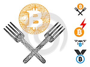 Linear Bitcoin Forks Vector Mesh
