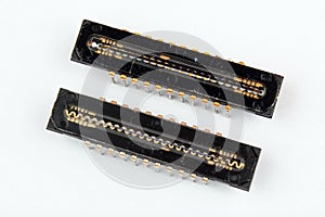 Linear charged coupled devices CCD, optical scanner sensor chips