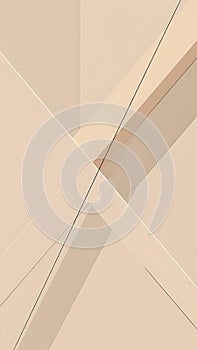 Linear crossfade soft beige and ivory tones blend through crisp intersections photo