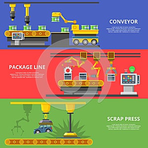 Linear Flat manufacture conveyor package line