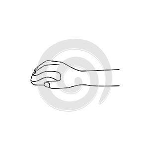 Linear hand and mouse