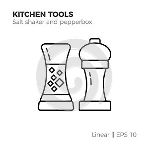 Linear kitchenware icon