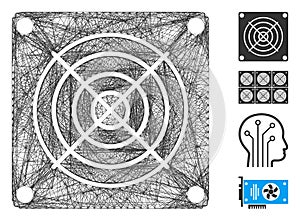 Linear Mining ASIC Device Vector Mesh