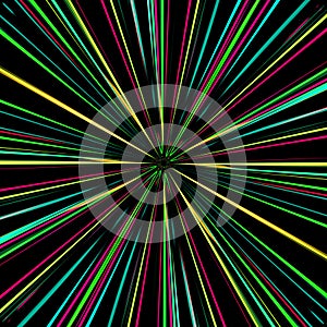 Linear Radial Background