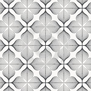 Linear triangle vector pattern with big and small triangle connected each. graphic clean design for fabric, event, wallpaper etc.