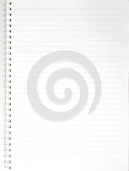 Lined note book background