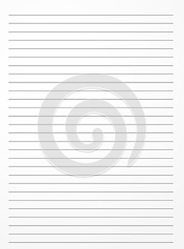 Lined notepaper background template