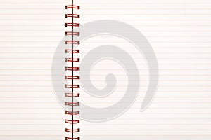 Lined Paper Notebook