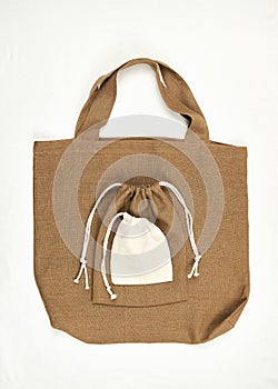 Linen Blank Case Bags Eco Package photo