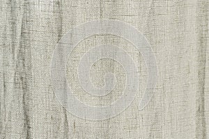 Linen canvas texture background. Light fabric, natural eco material