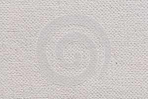 Linen canvas texture in white color, part of creative work. photo