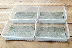 linen Mat for microgreen. growing micro-greens at home. natural base for growing plants