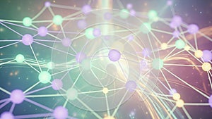 Lines are delicate and ethereal, adding a sense of complexity and fluidity