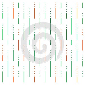 Lines and dots background, abstract pattern, linear design