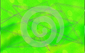 Lines in form of shapes.